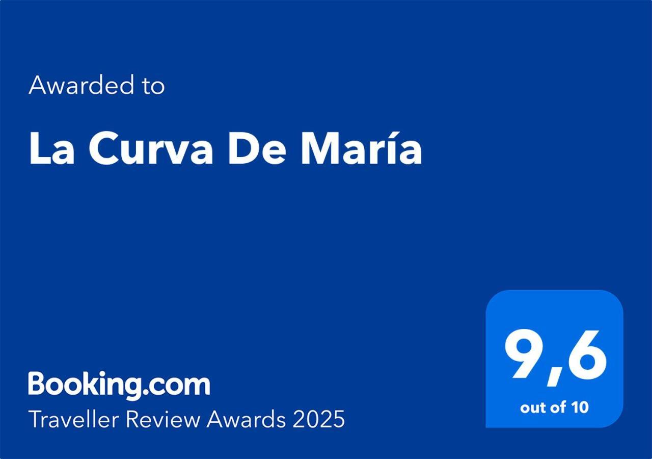 La Curva De Maria Pensionat Terán Eksteriør billede